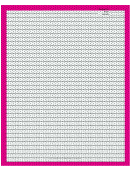 Pink Dots Recipe Card 8x10