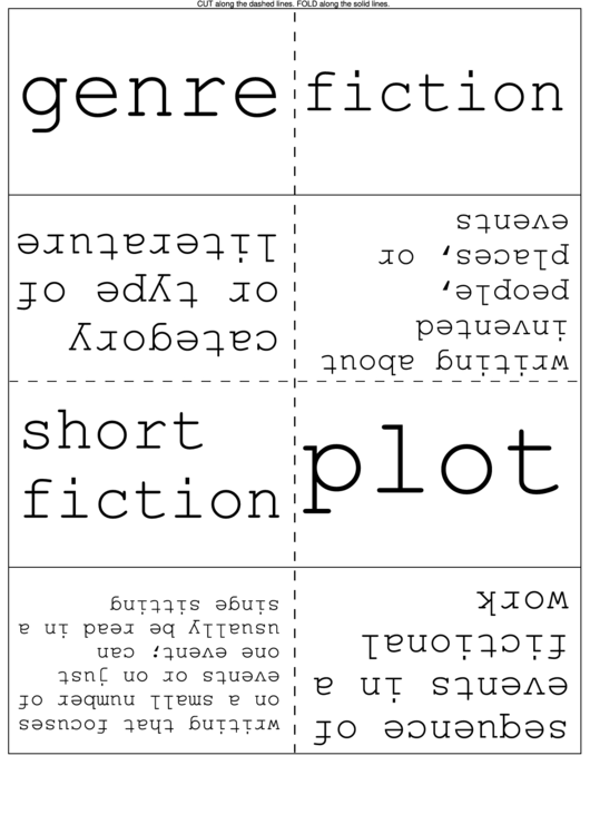 Top 9 Literature Flashcards Free To Download In PDF Format