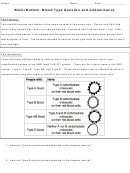 Bikini Bottom: Blood Type Genetics And Codominance Printable pdf