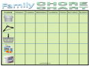 Task Family Chore Chart