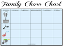 Garden Family Chore Chart