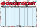 Cleaning Supplies Weekly Chore Chart