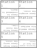 The Stations Of The Cross Flash Cards Printable pdf