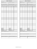 2 Basic Time Card Template