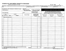 Form Ct-101 - Schedule Of Unstamped Cigarette Purchases