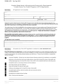 Form Lhtc - Livable Home Tax Credit Program (lhtc) Application - 2012
