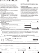 California Form 3563 (541) - Payment For Automatic Extension For Fiduciaries - 2012