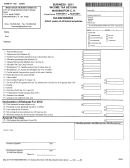 Form Fr 1108 - Business - 2011 Income Tax Return Printable pdf