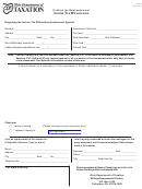 Form Wt-pr - Petition For Reassessment Income Tax Withholding