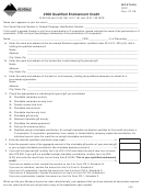 Montana Form Qec - Qualified Endowment Credit - 2008 Printable pdf