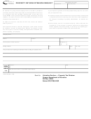 Form 150-301-015 - Property Return Extension Request