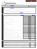 Fillable Form Mo-Nrf - Nonresident Fiduciary Form - 2013 Printable pdf