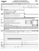 Form 204 - Application For Filing Extension (individual And Fiduciary Returns Only) (1998)