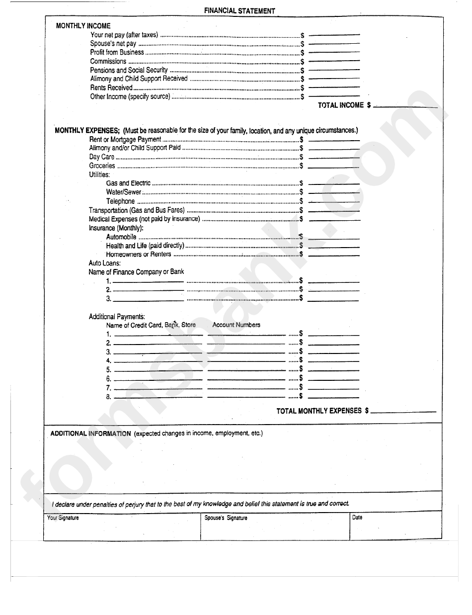 Form Dr 6590 - Individual And Sole Proprietor Application And Financial Statement - Agreement To Pay