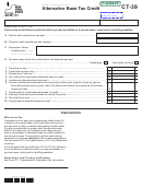 Form Ct-39 - Alternative Base Tax Credit - 2015