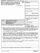 Form Uct-673 - Nonprofit Organization Employer's Report For 2005