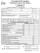 Form D-400x - Amended North Carolina Individual Income Tax Return