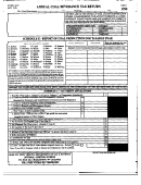 Form Wv/sev-401c - Annual Coal Severance Tax Return - 1998