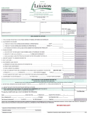 Form Br-2003 - Lebanon Tax Return - 2003