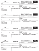 Form Al-1040es - City Of Albion Estimated Individual Income Tax Voucher - 2004