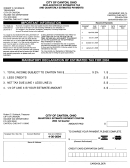City Of Canton, Ohio Declaration Of Estimated Tax And Quarterly Estimated Payments - 2004 Printable pdf