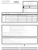 Form S-1040 - Individual Income Tax Return - 2000