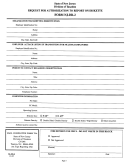 Form Nj-dr-2 - Request For Authorization To Report On Diskette
