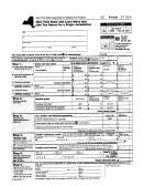 Form St-201-a - New York State And Local Sales And Use Tax Return For A Single Juirsdiotion