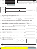 Form Tc-20 - Utah Corporation Franchise Or Income Tax Return - 2010