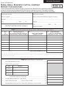 Form 526-a - Rural Small Business Capital Company Report For Investors - 2010