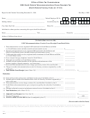 Form 25818 - North Dakota Telecommunications Gross Receipts Tax - 2000 Printable pdf
