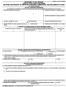 Atf Form 6a (5330.3c) - Release And Receipt Of Imported Firearms, Ammunition And Implements Of War