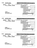 Form Kc850 - Kootenai County, Idaho Sales Tax Return - 2001