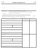 Form L-9 - Resident Decedents Only - New Jersey Department Of The Treasury