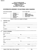Form Ri-eft-1 - Authorization Agreement For Electronic Funds Transfers