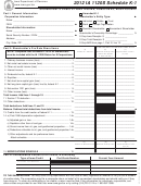 Form Ia 1120s - Schedule K-1 - Shareholder's Share Of Iowa Income, Deductions, Modifications - 2012