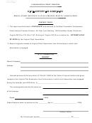 Form C.c.t.d. 11 - Regulatory Revenue Tax On Virginia Pilots' Association - 2007