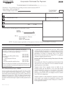 Arizona Form 120es - Corporation Estimated Tax Payment - 2009