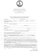 Form Vec-fc-27 Int - Report To Determine Liability For State Unemployment Tax - 1998