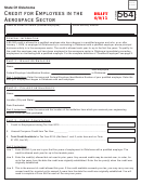 Form 564 Draft - Credit For Employees In The Aerospace Sector - 2015