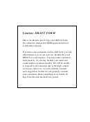 Instructions Draft For Form 1040a - Alternative Minimum Tax Worksheet - 2010 Printable pdf