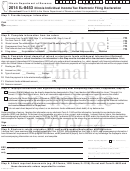 Form Il-8453 Draft - Illinois Individual Income Tax Electronic Filing Declaration - 2014 Printable pdf