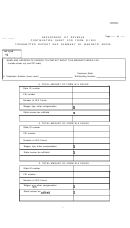 Form G-loooa - Continuation Sheet For Form G-1000 - Transmitter Report And Summary Of Magnetic Media - Georgia Department Of Revenue