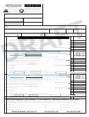 Form Sc-2012 Draft - Combined Tax Return For S-corporations - City Of Portland Business License Tax
