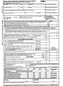 Form Ri-1040 Nr - Rhode Isalnd Nonresident Individual Income Tax Return - 1999