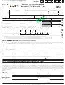 Form 8453-k Draft - Kentucky Individual Income Tax Declaration For Electronic Filing - 2010