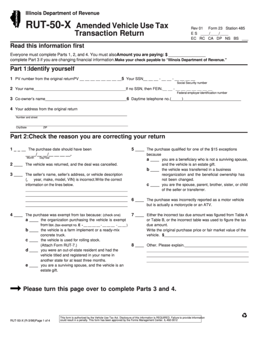 Tax Form Rut50 Printable Customize and Print