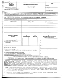 Form Rev-1681 Ct (shedule H) - Apportionment Formula
