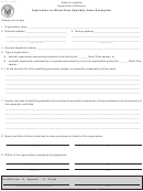 Form R-1312-l - Application For Mardi Gras Specialty Items Exemption