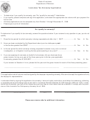 Form R-20083 - Louisiana Tax Amnesty Application - State Of Louisiana